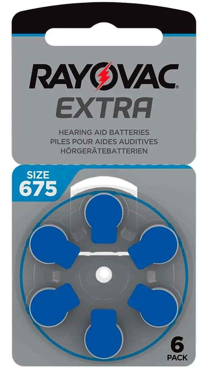RAYOVAC  675 X 6U